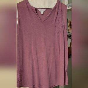 Market & Spruce Dusty Rose Tank Top